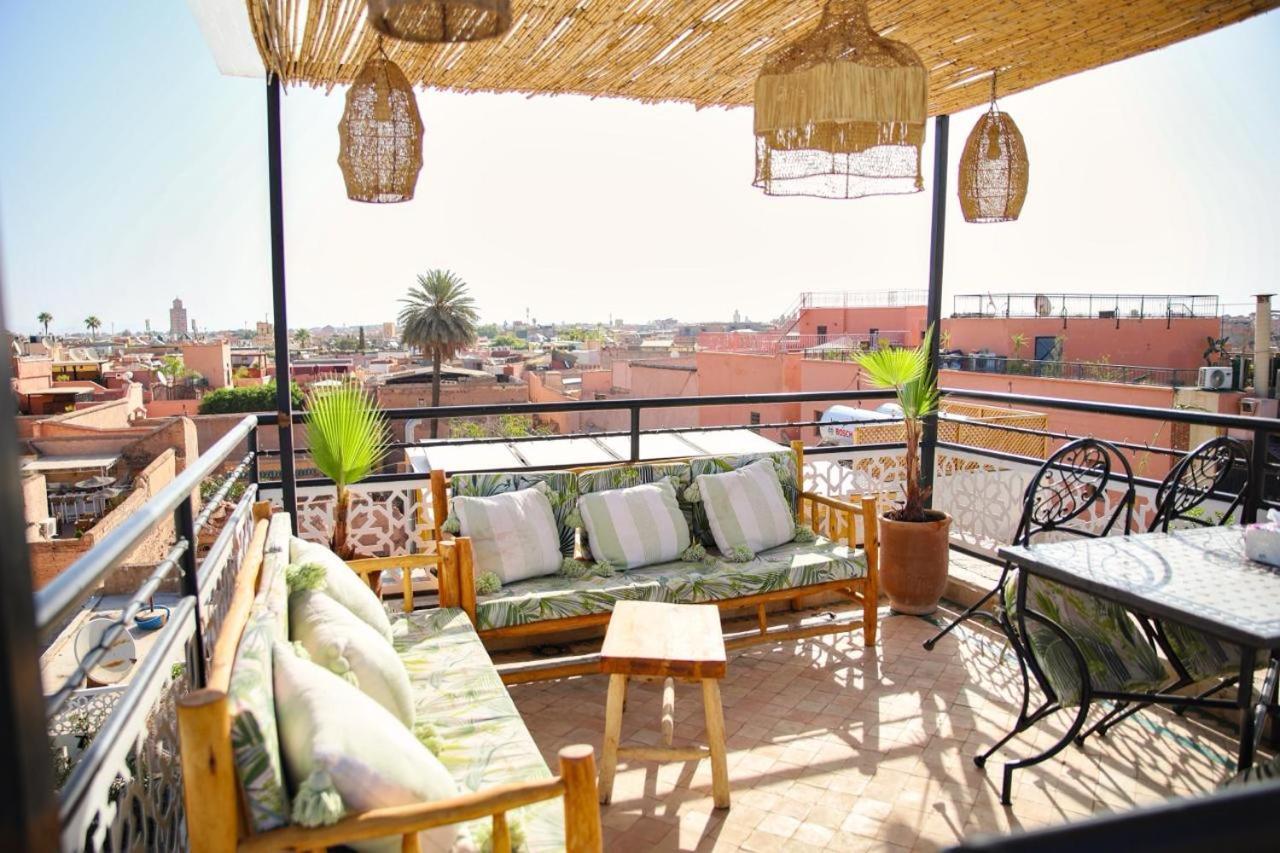 Riad & Spa Sous Le Soleil Chez Jerome Et Pamela Ch Marrakchi Marrakesh Exterior foto